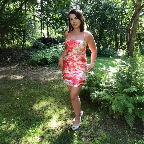 🌻 Bebe Strapless Raen Dress Sz S - Picture 3 of 5